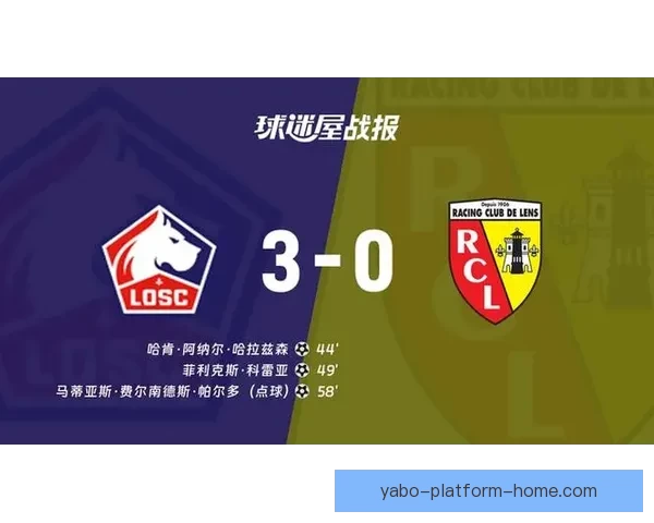 里尔3-0朗斯帕尔多传射哈拉尔德松费利克斯科雷亚进球助胜